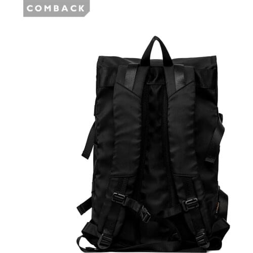 Men Backpacks Magnetic Buckle Large Capacity Backpack Techwear Accesories Streetwear Comback