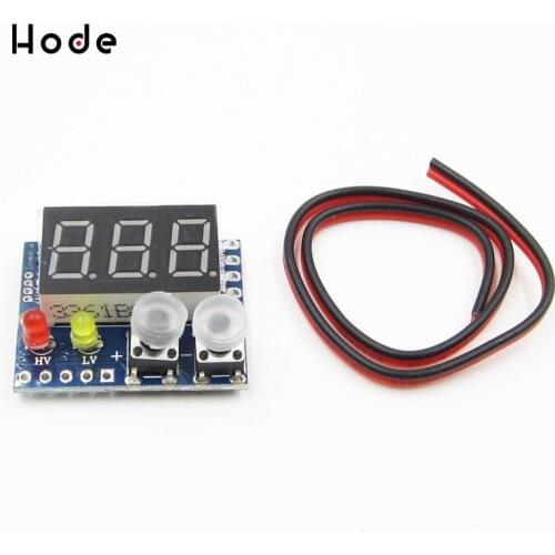 Voltage Digital Voltmeter meter 3Way 0-99.9V Alarm Indicator LED Digital Panel Meter Voltage