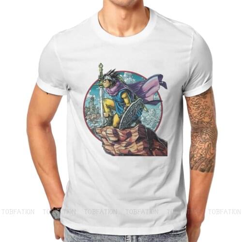Dragon Quest Dragonlord Hero Game Original TShirts III Print Homme T Shirt Funny Clothing Size S-6XL