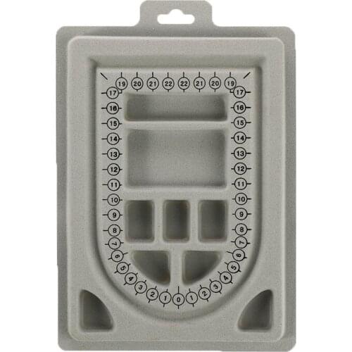 Necklace Tray Design Handmade Necklaces DIY Jewelry Making Tools Crafts Organizer Measurement Compartment Beads Beading Fashion