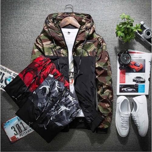 QUIKDUANG Hooded Jackets For Men