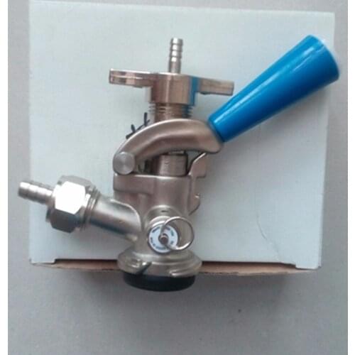 D system beer keg coupler, D type adaptor