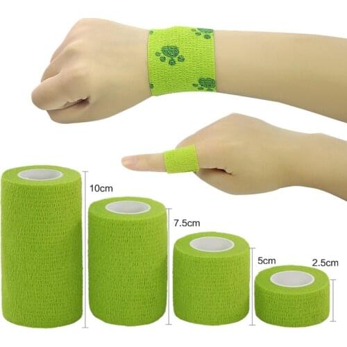 Sports elastoplast scar pet finger wrist knee ankle self-adhesive bandage sports tape