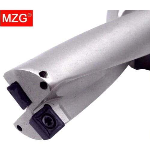 MZG D4 SP Carbide Inserts 18mm 20mm 21mm U Bits Drilling Hole Machining Center Abandon Metal Drilling Tools U Fast Drills