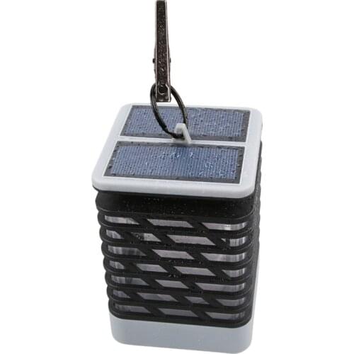 Solar Light Lantern Flame Outdoor Solar Chandelier Automatic Switch For Garden Terrace Courtyard Path