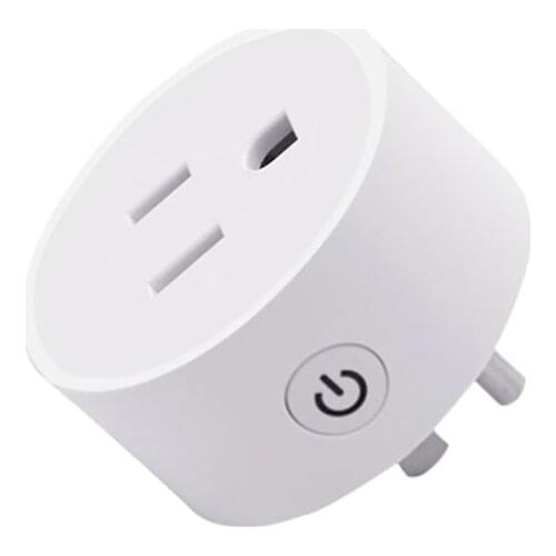 Tuya WiFi US Smart Plug Outlet 10A 100-240V Adapter Wireless Remote Voice Control Timer Wall Socket for Amozon Echo Google Home