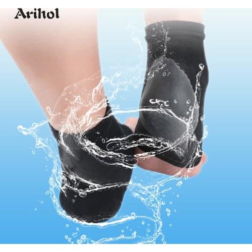 Men Women Moisturizing Socks for Cracked Heel Gel Heel Socks Anti Dry Feet Heel Protector Pain Relief from Cracking Foot Skin