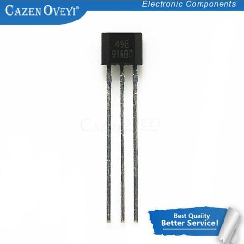 10pcs/lot 49E TO-92 AH49E OH49E SS49E LINEAR HALL-EFFECT IC In Stock