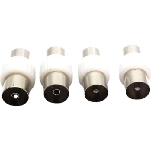 10pcs Male to Male Female to Female TV Plug jack for Antennas TV RF Coaxial Plugs Adapter Connector