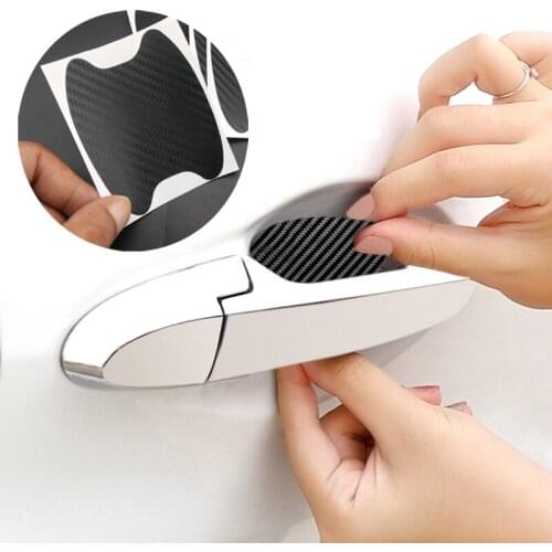 4PCS car stickers car door protective film for Hyundai elantra ix35 solaris accent i30 ix25 tucson 2016 i20 i40 accessories