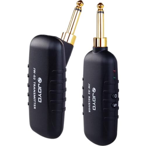 JOYO JW-02 5.8GHz Wireless System Transmitter Receiver For Electric Guitar Bass Convenient Rechargeable Guitar Digital Receiver