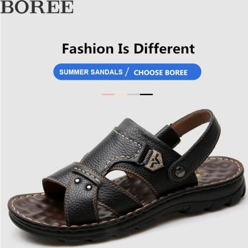 Boree Men's Leather Sandals