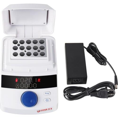 Mini Digital Dry Bath Incubator with Heating Lid and 40 x0.2ml Heating Block 5-100 Centigrade Temperature