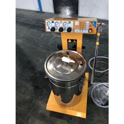 Electrostatic powder coating machine with spray painting gun high quality
