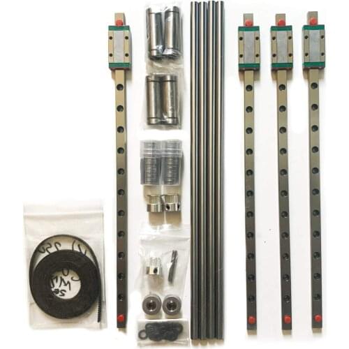 Funssor1set Voron 1.8 3D pritner motion MGN9H Hiwin linear rail kit Gates belt YTP LM8LUU bearing