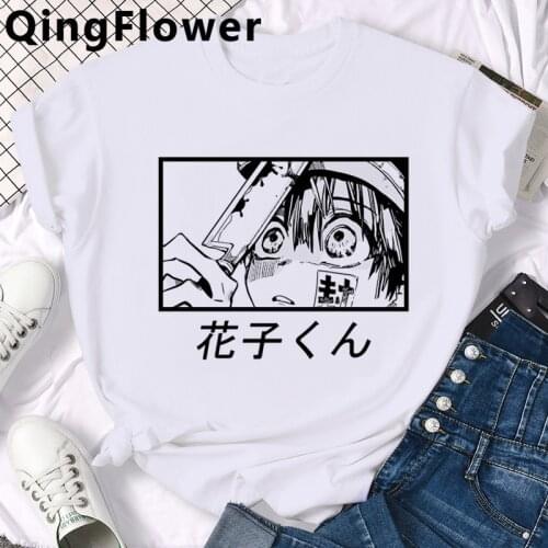 Anime Toilet Bound Hanako Kun t-shirt summer top male aesthetic grunge white t shirt 2021 summer top t shirt white t shirt