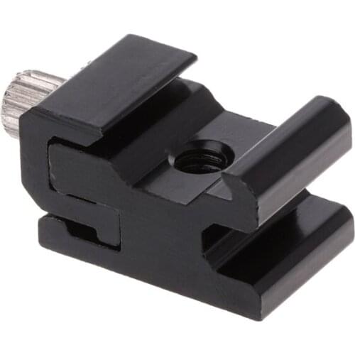 Hot Shoe Flash Bracket Stand Mount Adapter Trigger Holder Camera Accessories New