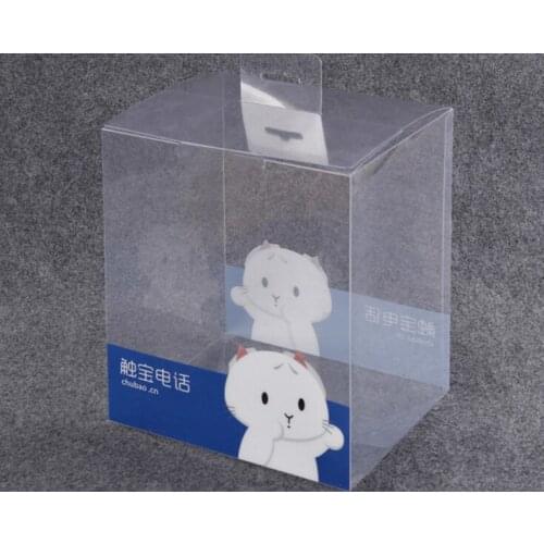 Customized plastic mens underwear packaging boxes,UV CMYK Printing Transparent PVC Electronics Packaging Box ---PX20130