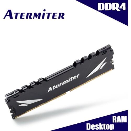 Atermiter Ram ddr4 heatsink PC4 4GB 8GB 16GB computer memory 2133MHz 2400MHz 2666MHz PC 1.2V desktop dimm High Compatible X99
