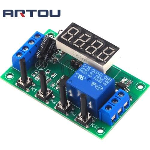 Voltage Detection Switch DC Undervoltage and Overvoltage Protection MCU Control Voltage Comparison Relay Module with Housing