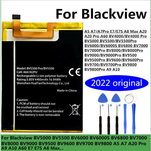 Runboss Batteries For Blackview BV6800 Pro Phones
