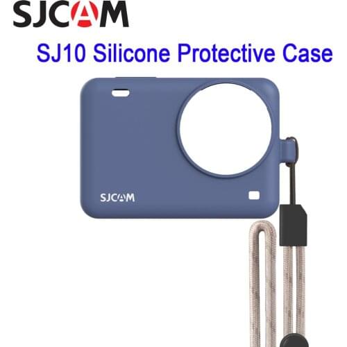 SJ10 PRO Silicone Protective Case With Lanyard For SJ10 Series SJ10 PRO 4K Action Camera SJCAM Accessories