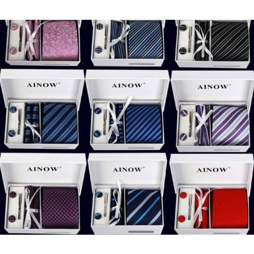 2018 free shipping colourful mens tie for six sets of wedding/fashion groom wear neck tie/ /businessmen ties for men