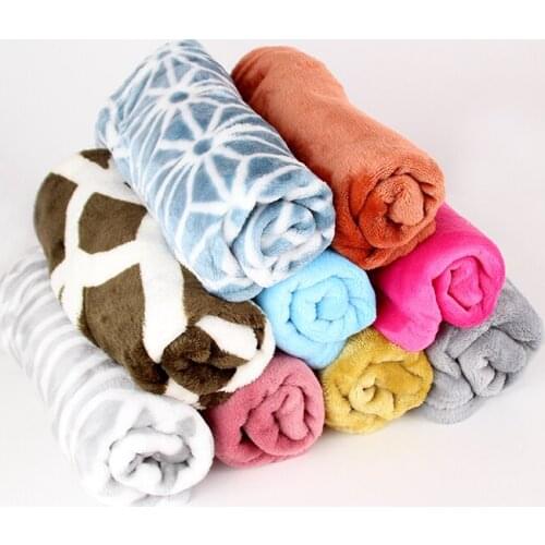 3pcs/bag Pet blanket coral velvet dog quilts winter thickened warm seasons universal cat dog blankets cat kennel pad Pet towel