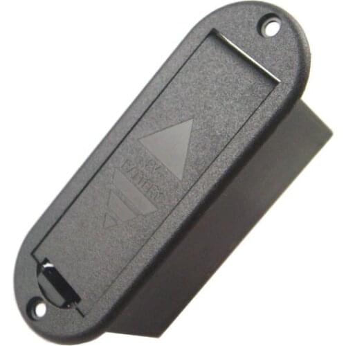 Active Guitar Bass Pickups Accs Flat Mounting 9v Battery Holder Cover Musical Instrumenmt for Electric Guitar Bass Active Pickup