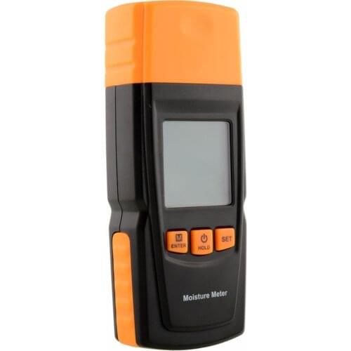 GM610 Digital LCD Display Wood Moisture Meter Gauge Humidity Tester Timber Damp Detector Hygrometer