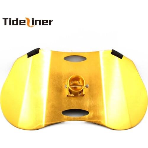Tideliner fishing rod holder Gold aluminium boat jigging trolling belt gimbal carp fishing accessories tools 43cm*23.2cm