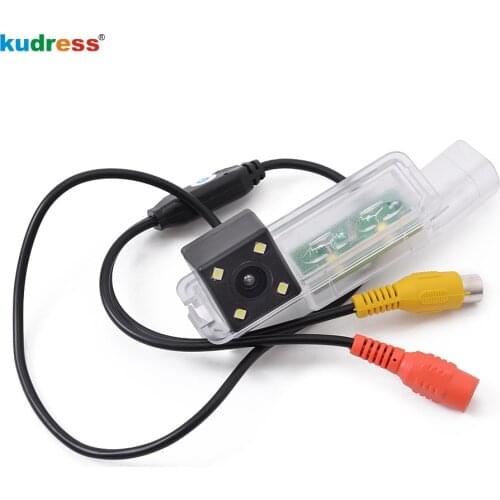 For VW For Volkswagen Golf 7 Passat CC 2014 Car Rearview Camera Backup Reverse Rear View Camera 4LED Night Vision Car Styling