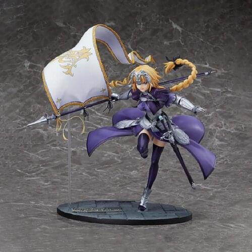 26.5cm Fate Grand Order Anime Figure Jeanne D'arc Manga Statue PVC Action Figure Model Fgo Ruler Figurine Collection Doll Toys