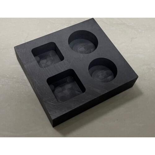 Graphite Ingot Mold, High Purity Torch Melting Kit Mould Ingot Mold for Gold Silver Platinum Metal
