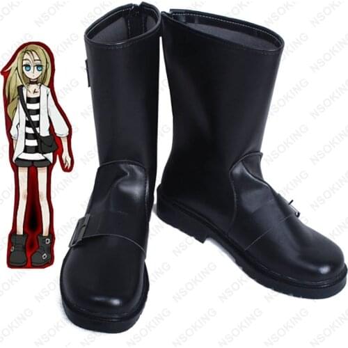 Game Angels of Death Rachel Gardner Ray Cosplay Shoes Boots Custom-made