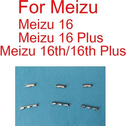 Up/Down Volume & Power Side Button Flex Cable For Meizu 16 16th Plus Power On/off + Control Volume Side Key Replacement Parts
