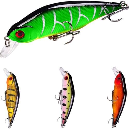 Crankbait Fishing Lure 95MM 12G Fishing Tackle 3D Eyes Bionic Sea Fishing River Fishing Artificial Bait Floating Hard Bait