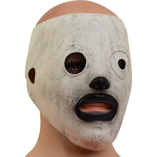 Halloween Slipknot Cosplay Mask Film and Television Performance Props Cosplay Latex Mask Factory Wholesale