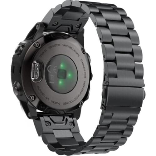 Fenix 6S Metal Wristband 20mm Stainless Steel Metal QuickFit Watch Band Strap for Garmin Fenix 5S/5S Plus Replacement Bracelet