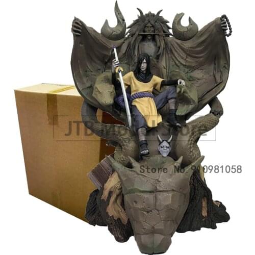 Naruto Orochimaru Model Action Figure Anime 48CM PVC Oversize Statue Collection Desktop Decoration Gift Figma Toys For Kids