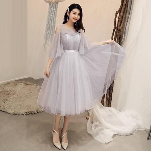 Bridesmaid group girlfriend evening dress Sister group graduation banquet Party Fromal Beach Wedding Party Gown long dress women