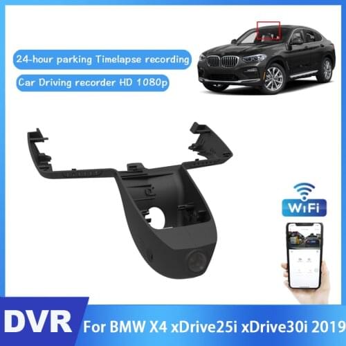 New product! Car Wifi Camera For BMW X4 xDrive25i xDrive30i 2019 Night vision Full HD 1080P Car Dash Cam Video Recorder Original