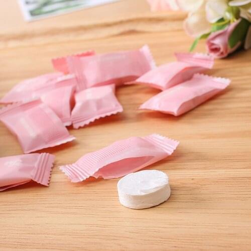 10pcs Compressed Facial Mask Paper Disposable Facial Masks Wrapped DIY Mask Paper Natural Face Skin Care Makeup Beauty Tools