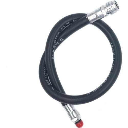 BC RUBBER tubeconnected HOSE BC side mounting BCD low pressure 60CM submersible respirator 24INCH