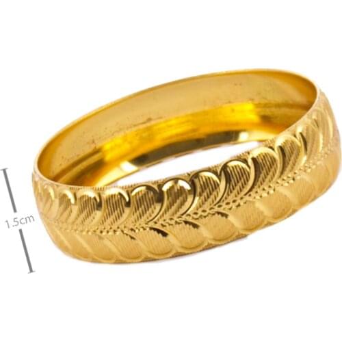 1,5 cm Gold Plated Bracelet