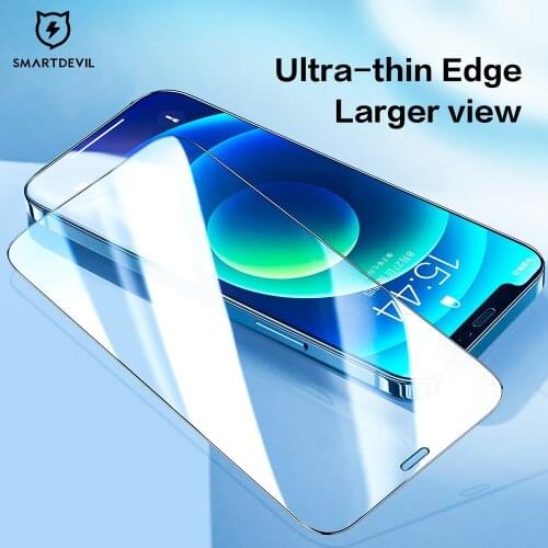 SmartDevil HD / Privacy Screen Protectors For iPhone 12 Pro Max Anti Spy Soft Nano Glass-Ceram For iPhone 12 12 mini Full Cover