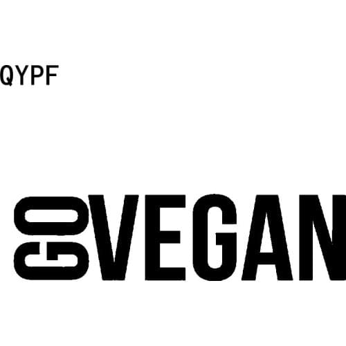 QYPF 16CM*4.1CM Interesting Go Vegan Vinyl Decoration Car Window Sticker Decal Black Silver C15-2532
