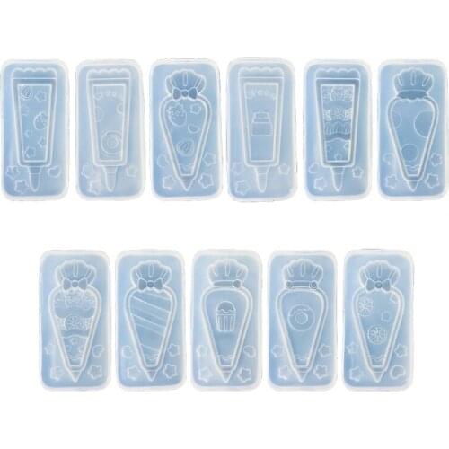 X4YA DIY Cream Piping Bag Jam Bag Epoxy Resin Mold Baking Piping Bag Silicone Mould