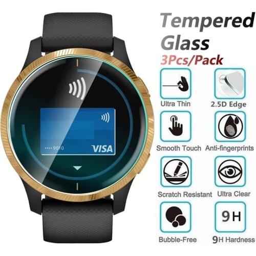 Ultra HD Clear Premium Tempered Glass Film For Garmin Fenix 5 Plus Screen Protector For Rorerunne 620 630 645 735 735XT 935 945
