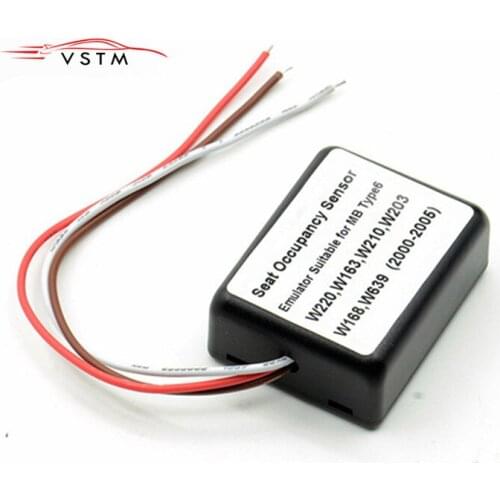 VSTM Seat Occupancy Occupation Sensor SRS Emulator For mercedes benz W220 W163 W210 W203 W168 Simple Installation for MB Type 6